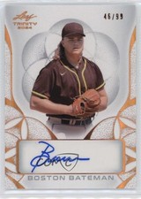 2024 Leaf Trinity Bronze /99 Boston Bateman #BA-BB2 Auto 13u1