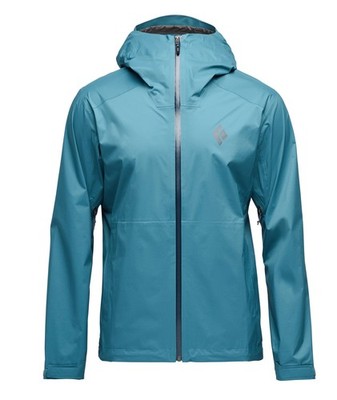 Black Diamond - Fineline Stretch Rain Shell creek blue M Regenjacke Hardshell