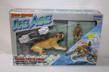 Tyco Dino Riders Sabretooth Tiger 1990 Ice Age Action Toy