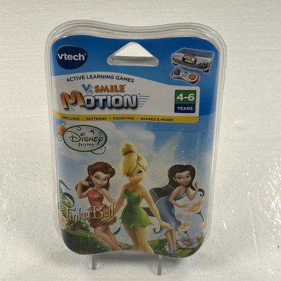 Vtech V.smile VMotion Learning System Tinkerbell Disney Fairies Game New Y2K NIB