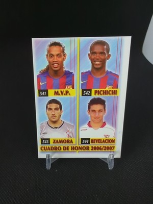 2006-07 Mundicromo Fichas Cuadro de Honor #545 Ronaldinho, Ronaldo, Eto'o, Raul