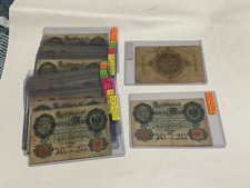 Germany 20 Mark P-40b 7 Digit Serial #, 21-4-1910