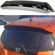2009 2010 2011 2012 2013 Honda Fit GLOSS BLACK Factory Style Top Roof Spoiler