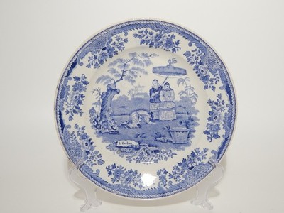Antike Seltene Gerade Keramik Französisch 1800 Creil Monterau Inspired A