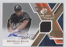 2009 SPx Game Jersey Auto Dontrelle Willis #GJA-DW Auto 1e0