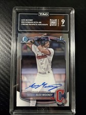 2025 Bowman - Chrome Prospect Autographs Alex Mooney #CPA-AM (AU, RC)