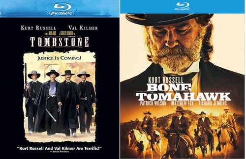 Tombstone & Bone Tomahawk Kurt Russell Double Feature 2 Disc Blu Ray Set - Picture 2 of 4