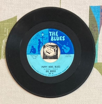Big Moose 45 Puppy Howl Blues / Rambling Woman 1967 VG+