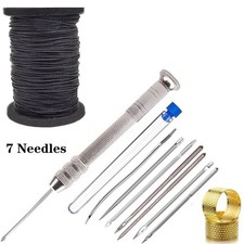 Leather Sewing Awl Set Punch Stitching Needles Handmade Leather Sewing DIY Tools