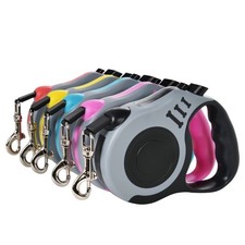 Retractable Dog Pet Leashes Heavy Duty Up to 110 lbs. Long 26' Rope Leads
