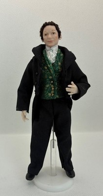 12th scale Artisan Lord Anthony Bridgerton Doll by Rycote miniatures