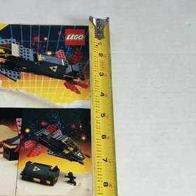 LEGO 6894 Blacktron Invader Space Illustrated Vintage Instruction Manual English