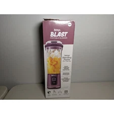 Ninja Blast Portable Blender USB Rechargeable Purple 18oz