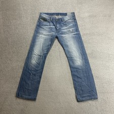 DIESEL Herren Jeans VIKER Hose W31 L32 Regular Straight 25905 Blau Denim