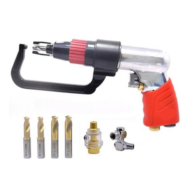 Air Spot Weld Drill Pneumatic Sheet Metal Drill For Remover Dent Fix W/Hook D...