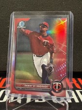 Danny De Andrade 2022 Bowman Chrome Draft True RED Refractor /5 #BDC-107 🔥🔥