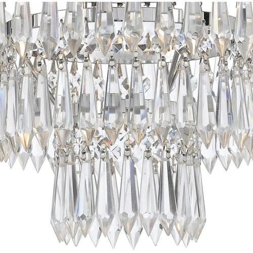 Crystorama 5260-EB-CL-MWP Mercer Flush Mount English Bronze - Picture 4 of 5