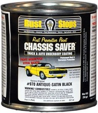 Chassis Saver Antique Satin Black 12 Pints Ucp970-16 Magnet Paint Shellac
