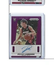 2024-25 Prizm DECA Signatures Purple #PDS-PEL Pelle Larsson Heat RC AUTO /75