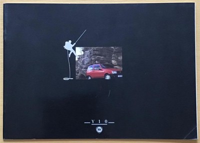 LANCIA Y10 Car Sales Brochure MAY 1989  GTie LXie FIRE