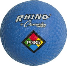 Playground Balls Single Balls Sets, Multiple Colors, Durable Nylon-Wound