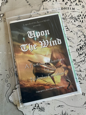 Dark City Games UPON THE WIND Fantasy Microgame RPG Legends of the Ancient World