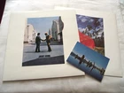 PINK FLOYD ~ WISH YOU WERE HERE ** UK Reissue HARVEST LP w/ POSTCARD.