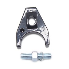 For Chevy Sbc 350 Bbc 454 Black Aluminum Distributor Hold Down Clamp New