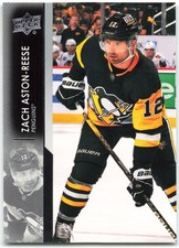 2021-22 Upper Deck #386 Zach Aston-Reese Pittsburgh Penguins