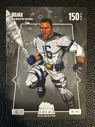 2025 Bo Jackson Battle Arena BoJax P-8 150 Steel PSA Magazine Baseball FREE SHIP