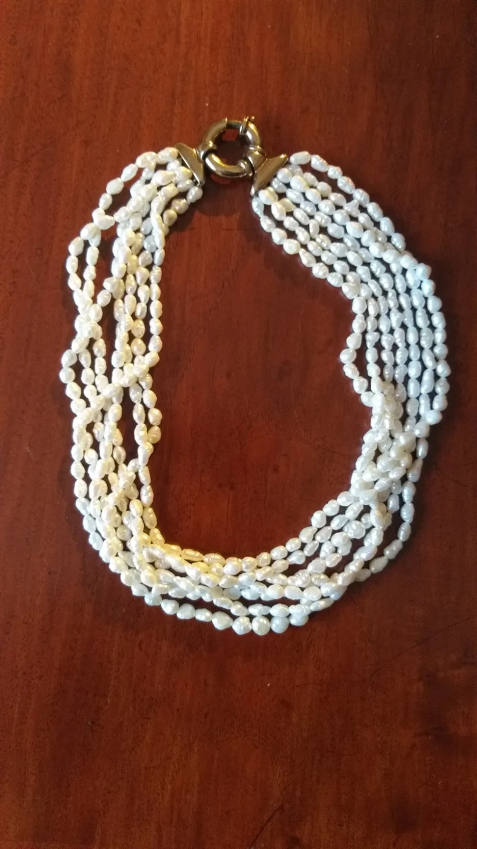 FULU AUTUMN Collana Lunga Bohème Con Perle Di Cristallo E Pietre - Gioiello Fantasia Placcato Argento - Regalo Per Donna, Mamma, Amica