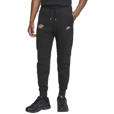 Syna World x Nike Central Cee Tech Fleece Black Sweatpants Large
