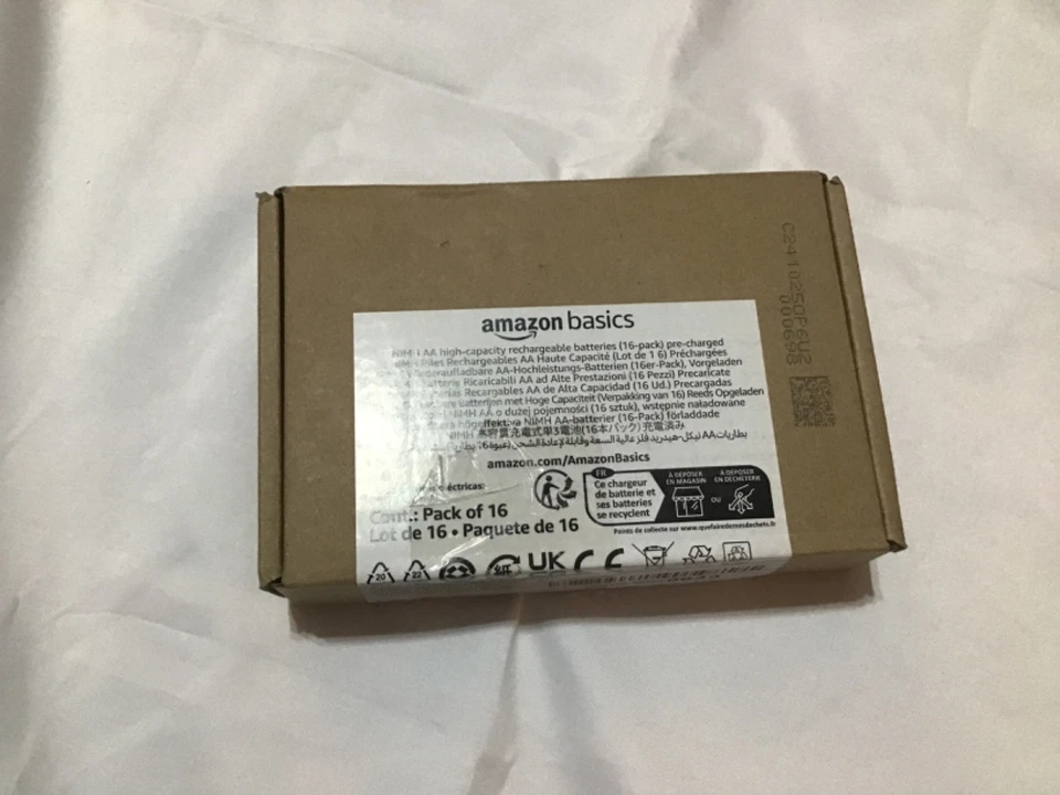 Amazon Basics 16-Pack Rechargeable AA NiMH High-Capacity Batteries, 2400 mAh….. - Image 4 of 4