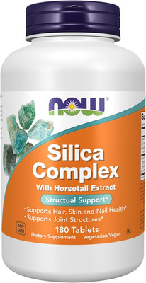 Supplements, Silica Complex with Horsetail Extract, Supports Hair, Skin and Nail