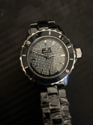 New Westar All ceramic Watch Swiss EB Diamond Dial Quartz Men Or Women Watch .