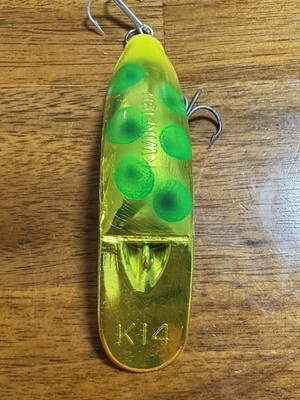 Pre-Rapala Luhr Jensen Kwikfish K-14  Salmon Slayer  Fishing Plug Crankbait Lure