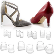 Cap Protectors for High Shoes | 10 Sizes Sets | Replacement Savers for Stiletto 