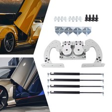 US Universal Gull Wing Door Kit Vertical Butterfly Scissor Doors Race Car Hinges