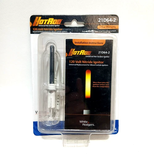 White-Rodgers HotRod 21D64-2 120V Nitride Ignitor Universal Furnace Igniter New
