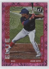 2021 Panini Donruss Elite Series Pink Fireworks Juan Soto #ES1 1qe0