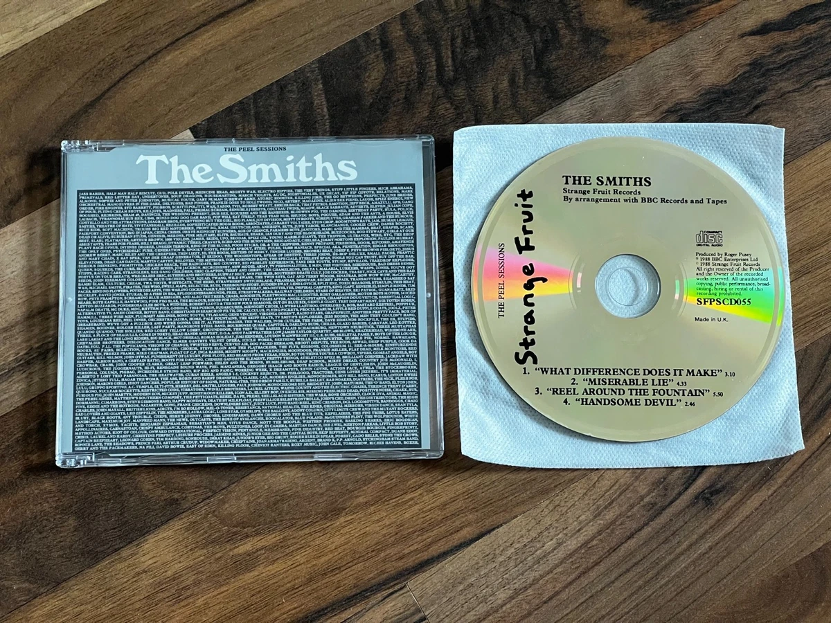 THE SMITHS MORRISSEY The Peel Sessions OOP 1988 UK CD single