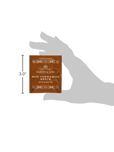 Harney and Sons Hot Cinnamon Spice Black Tea, 50 Tea Bags