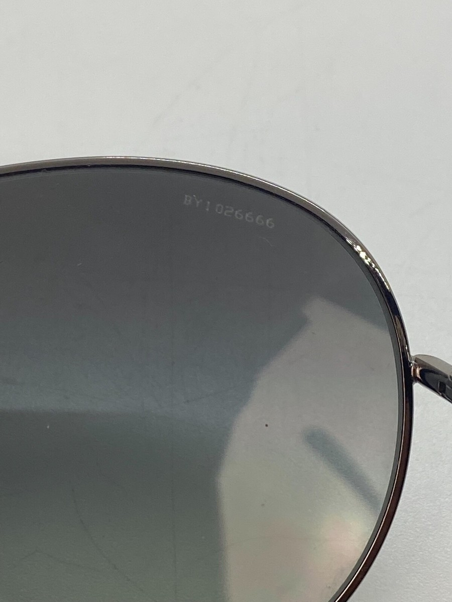 Burberry 57mm Round Metal Aviator Sunglasses - Model B3056 Burberry B3056 Aviator Womens Sunglasses Silver 100611 57 13  main image 2