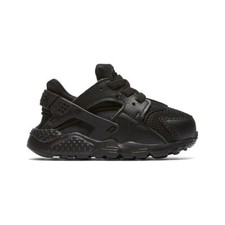 Toddlers Nike Air Huarache Run "Triple Black" Athletic Fashion Casual 704950 016