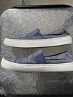 Toms slip on denim sneakers, womens size 7.5, cushioned insole — photo 7