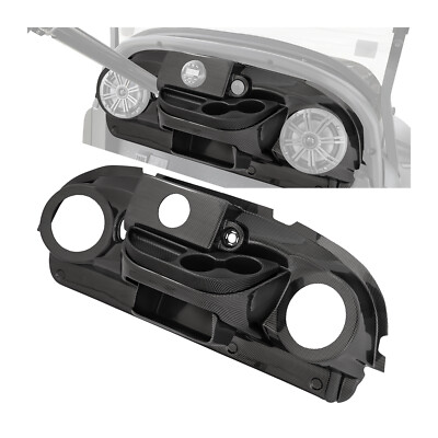 Carbon Fiber Style Golf Cart Dashboard Cover For Club Car Precedent Radio Dash