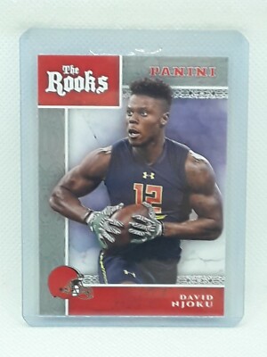 David Njoku 2017 Panini Football - The Rooks - Cleveland Browns