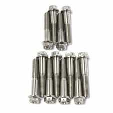 CBR1000RR Fork, yoke and clip ons cross drilled bolt set. CBR600RR