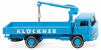 "Wiking 042301 Spur H0 Pritschen-Lkw (Magirus 100 D7) \"KlöCkner\""