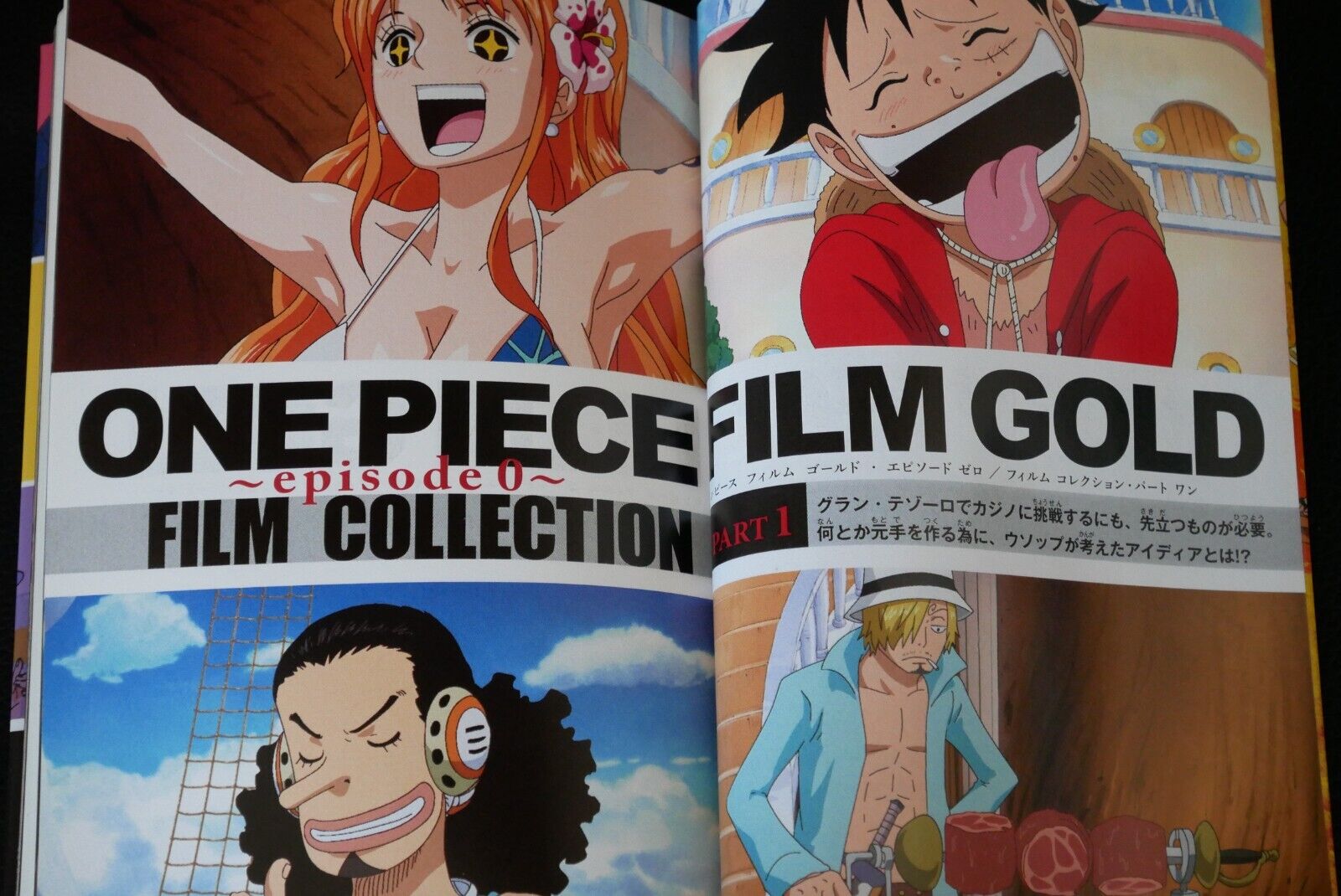 ONE PIECE FILM GOLD Episode 0 LIMITED BOOK 711 ver Japanese Anime Manga Art